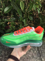 Nike Air Max 720 Green and Orange Sneakers