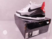 Jordan Air Jordan 3 Retro White Cement Black Sneakers