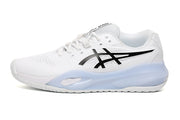 ASICS White and Black Court Sneakers