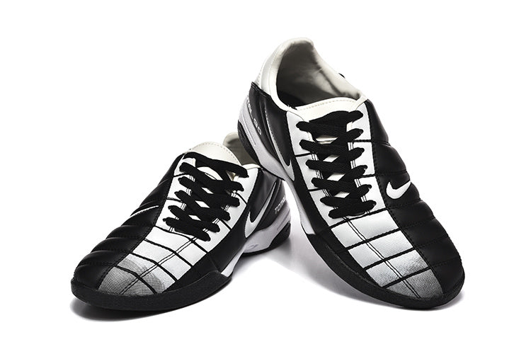 Nike Total 90 Black and White Indoor Soccer Shoes