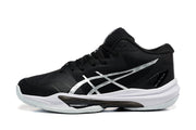 ASICS Sky Elite FF MT 3 Black Silver Indoor Court Shoes