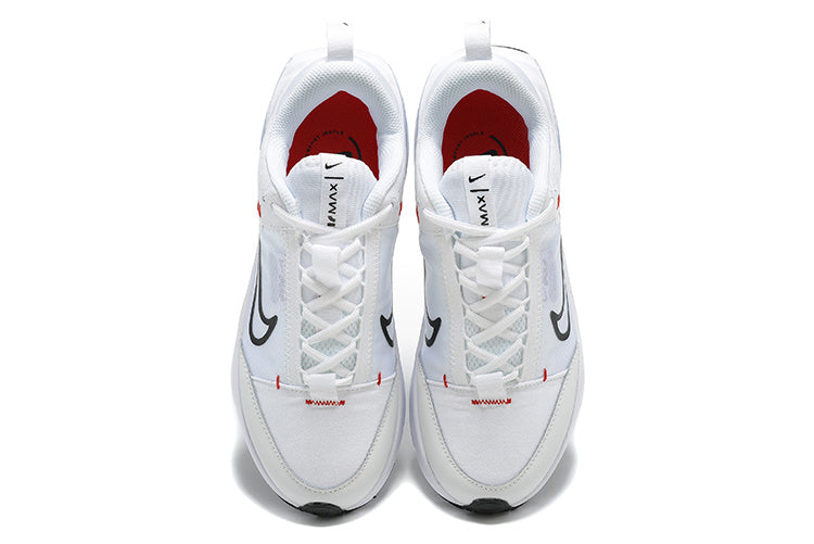 Nike Air Max White and Red Sneakers