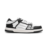 Black and White Spade A Low-Top Sneakers MFS003-004