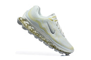 Nike Air Max Scorpion Sneakers White and Pale Yellow