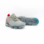 Nike Air VaporMax Flyknit Sneakers Grey Coral