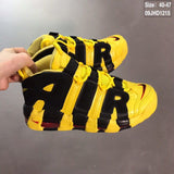 Nike Air More Uptempo Sneakers Yellow Black Red 09JHD1215