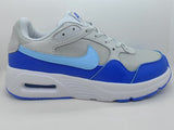 Nike Air Max Light Grey and Blue Sneakers