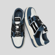 AMIRI Low-Top Sneakers in Navy, White and Black