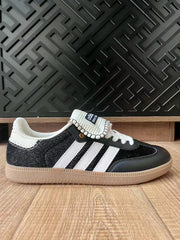 adidas Wales Bonner Sneakers in Black and White