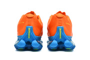Nike Air Max Plus Orange and Blue Sneakers