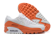 Nike Air Max 90 White Orange Sneakers DM0956-100