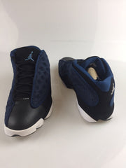 Jordan Flight Club 91 Sneakers in Navy and Volt