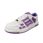 Spade A Low-Top Sneakers in White and Purple