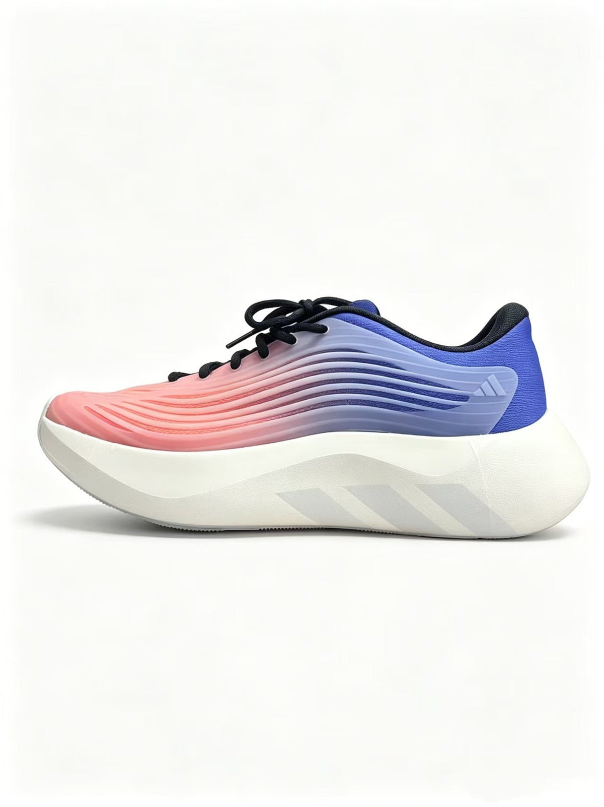 Pink and Blue Running Sneakers with Black Laces
