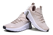 Nike Free Running Shoes in Taupe and White