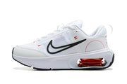 Nike Air Max White and Red Sneakers