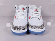 Jordan Air Jordan 3 Retro White Red Elephant Print Sneakers