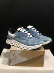 On Cloudstratus 3 Running Shoes, Blue Gray