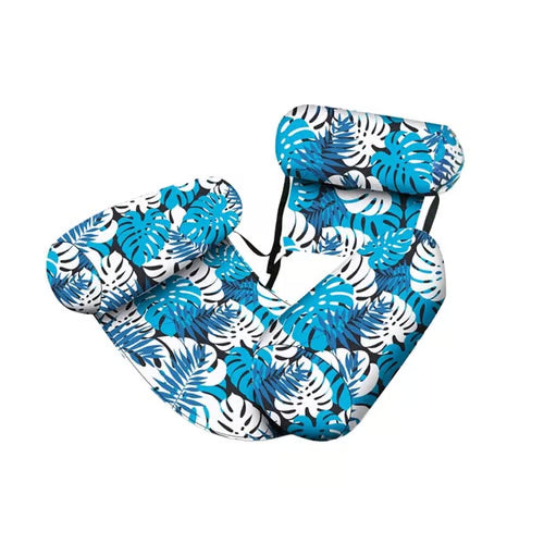 Water Hammock Inflatable Pool Lounge Chair – Floating for Adults