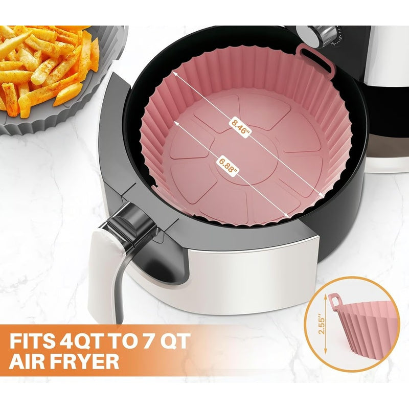 🔥Air Fryer Silicone Baking Tray🍟