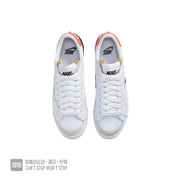 Nike Blazer Low 07 White Orange Black Sneakers