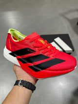 Nike Adizero Running Shoes Red Black Volt JR6358