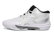 ASICS Sky Elite FF 3 White Silver Indoor Court Shoes