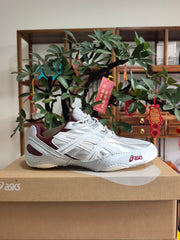 ASICS F2 Sneakers in Silver and Red