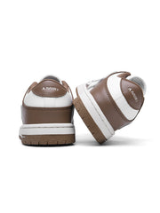 AMIRI Low-Top Sneakers in Brown and White