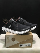 On Cloud 6 Coast Sneakers in Black and Brown