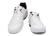 ASICS Court Shoes White Gold Navy