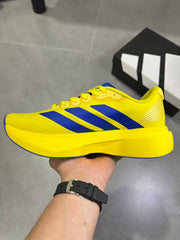 Adidas Lightstrike Pro Running Shoes, Yellow and Blue