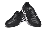 Nike Total 90 Black and White Indoor Soccer Shoes