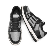AIVIIRI Black and Gray Low-Top Sneakers
