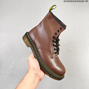 Dr. Martens 1460 Platform Lace-Up Boots, Black and Brown