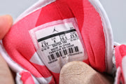 Nike Air Jordan 1 Low White and Pink Women's Sneakers