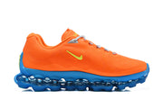 Nike Air Max Plus Orange and Blue Sneakers