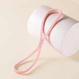 🌸 8-Shaped Silicone Resistance Band with Massage Grip