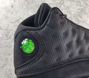 Air Jordan 13 Retro Black Cat Black Basketball Sneakers