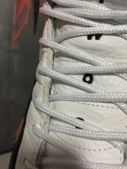 Jordan Air Jordan 12 Retro White and Black High-Top Sneakers