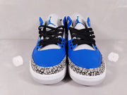 Jordan Air Jordan 3 Retro Blue Black Cement Sneakers