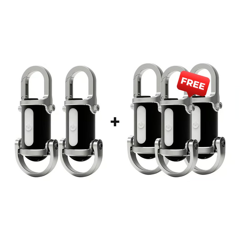🔥Buy 1 gte 1 free🔥Portable Rechargeable Bright Keychain Flashlight