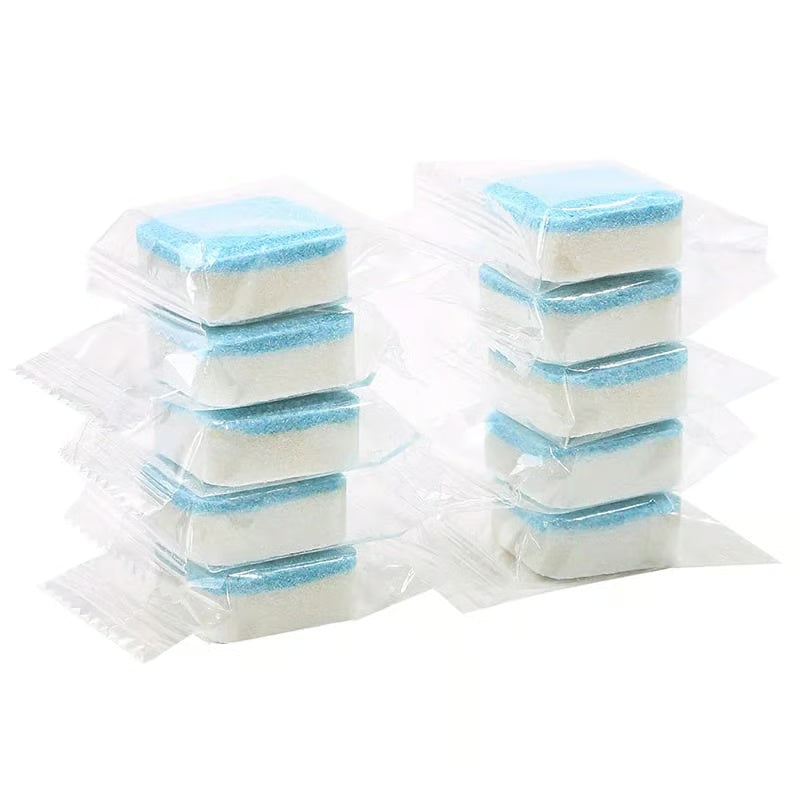 🧼 BUY 2 GET 3 FREE! ✨ Washing Machine Deep Cleaner Tablets – Eliminates 99% Germs, Removes Odors & Prevents Mold 🧽