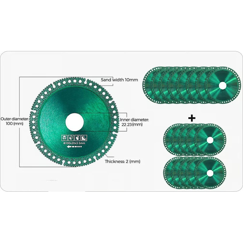 💥Buy 8 Get 10 Free（18 PCS）💥Composite Multifunctional Cutting Saw Blade