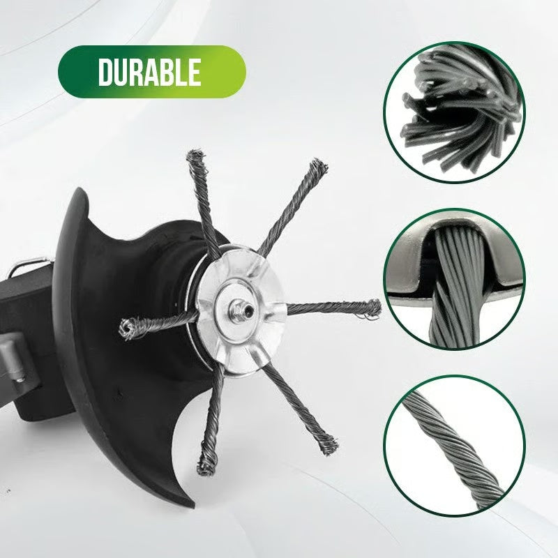 🔥Buy More Save More String🌿Trimmer Replacement Head,Steel Wire Grass Cutting Head