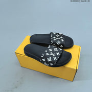Gucci HL58500523 Monogram Slide Sandals