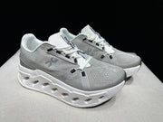 On Cloudeclipse Running Shoes, Gray and White