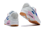 Nike Air Max 90 Sneakers White Pink Blue DX3316-100