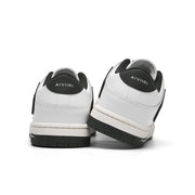 AIVIIRI MFS003-111 White and Black Low-Top Sneakers
