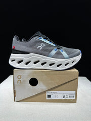 On Cloudeclipse Running Shoes in Gray and Blue